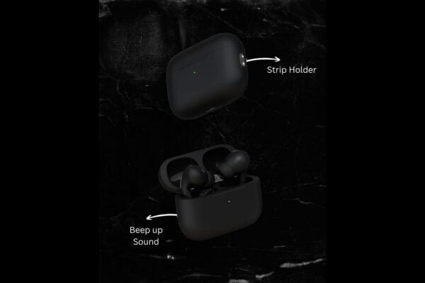V.R Black Earbuds Pro 2